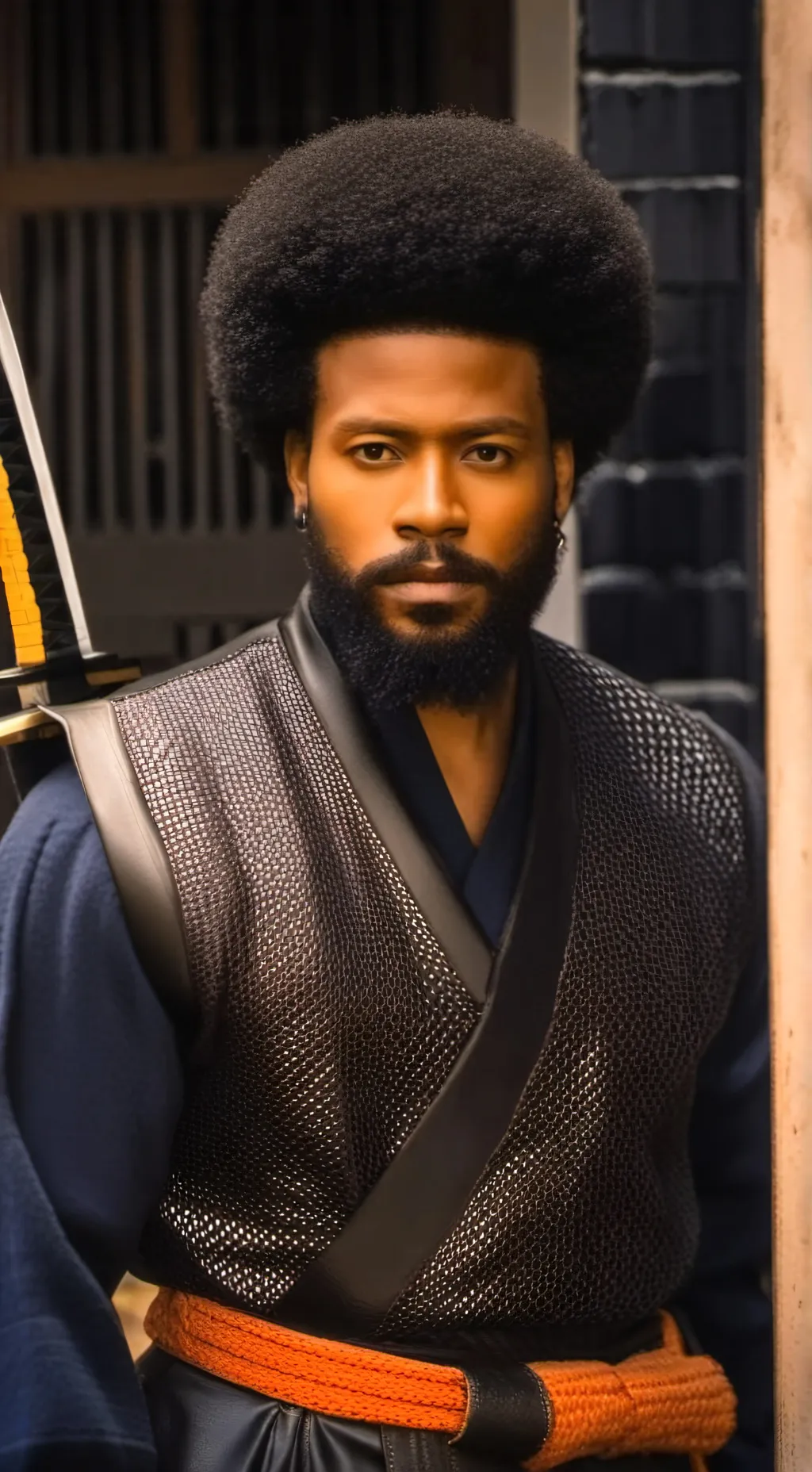 ai character: The goat kenshin background