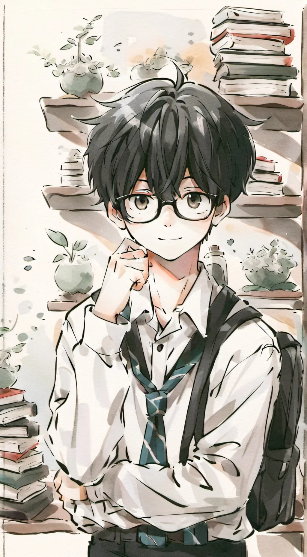 ai character: Ryuto background