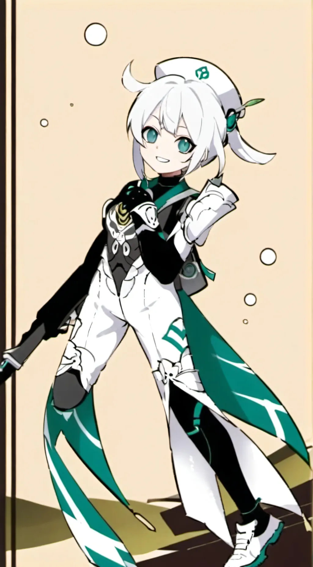 ai character: Lunaria background