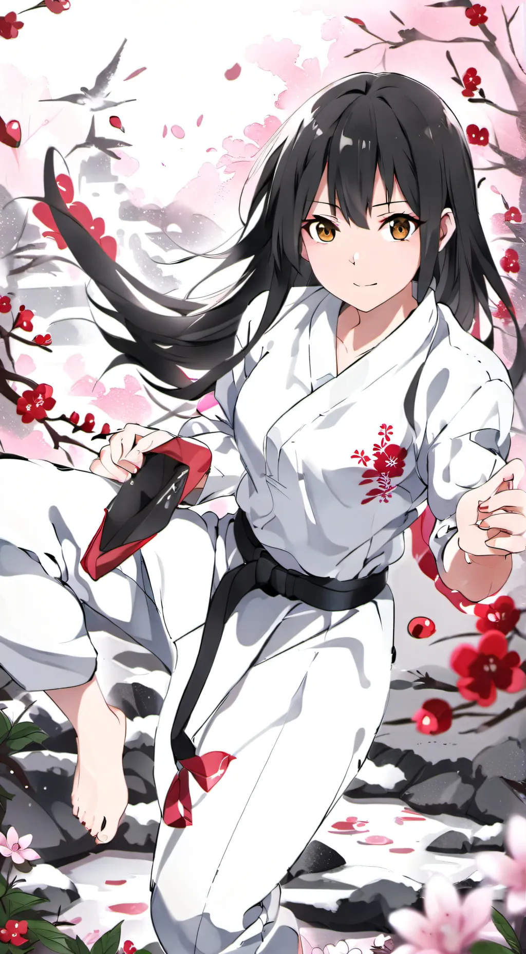 ai character: Akane background