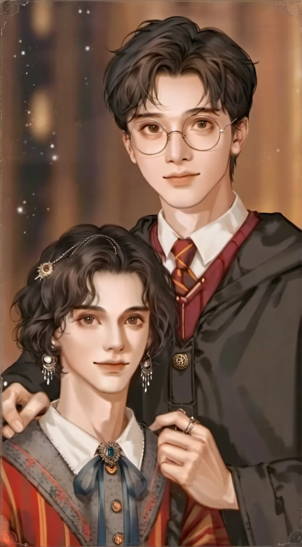 ai character: HP emo background