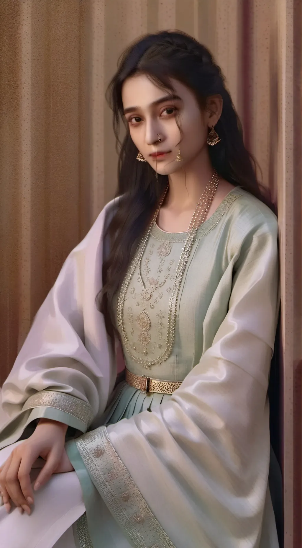 ai character: kira background