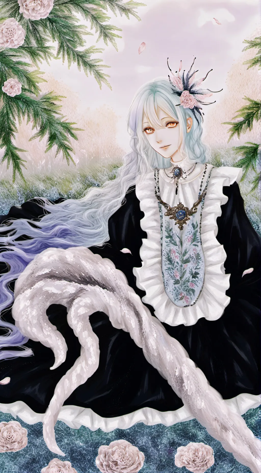 ai character: monster musume background