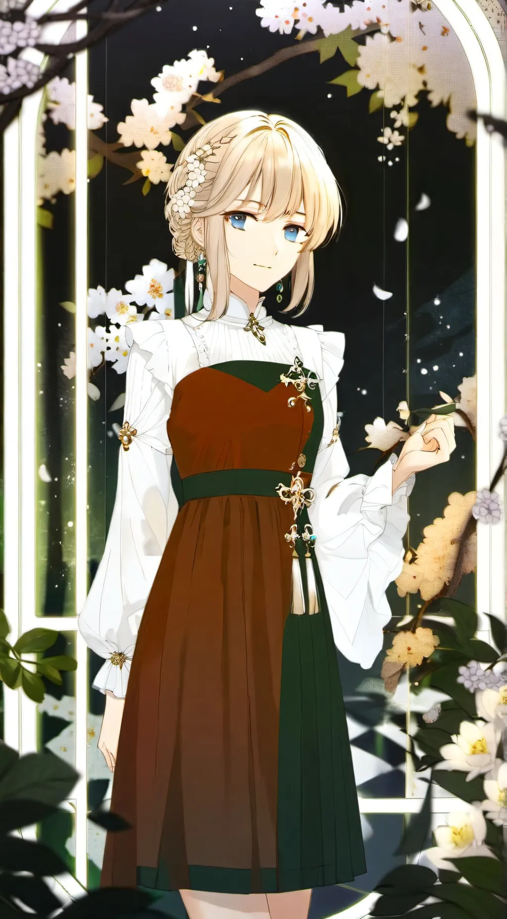 ai character: Саша background