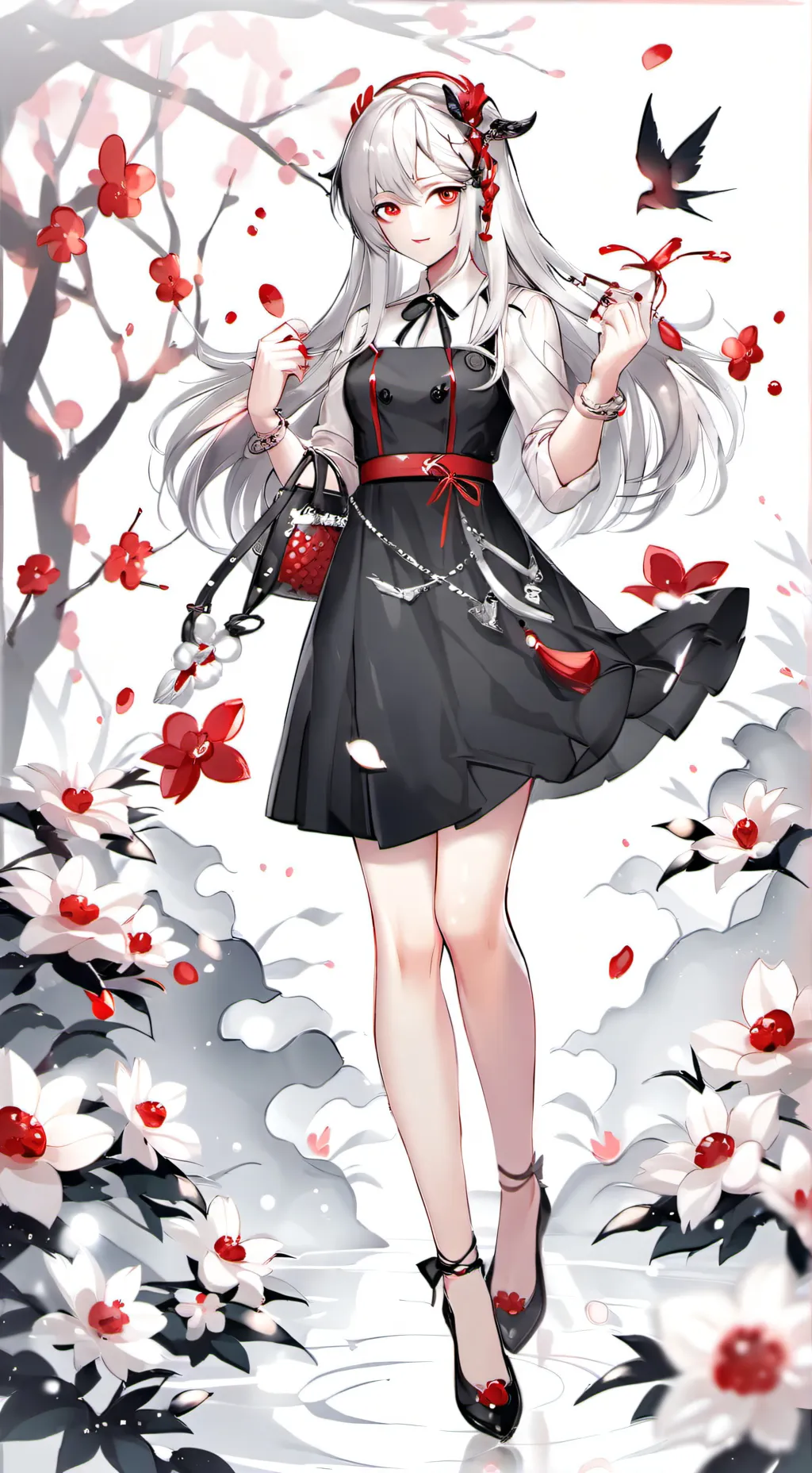 ai character: lily background