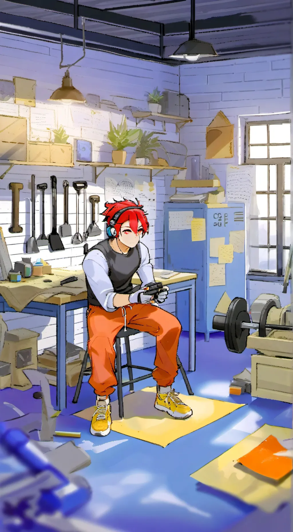 ai character: Rebound Revolution background