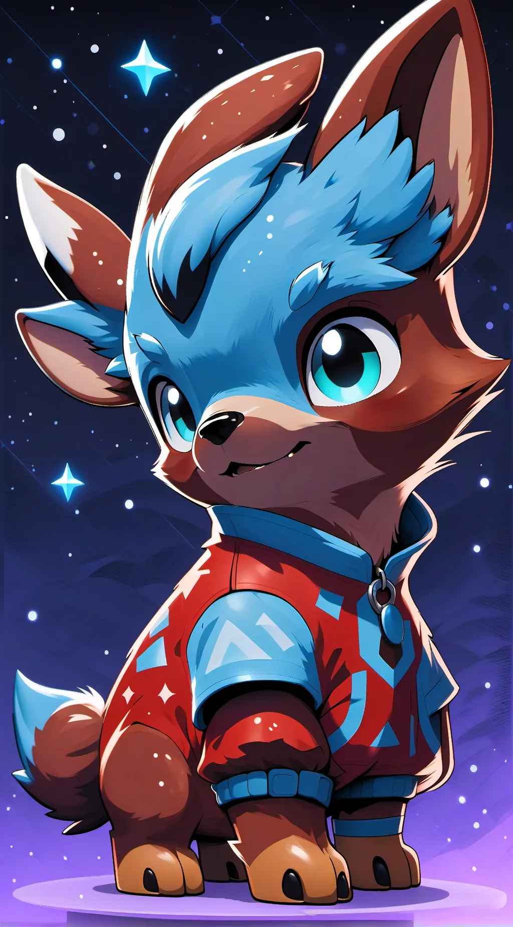 ai character: Rudie background