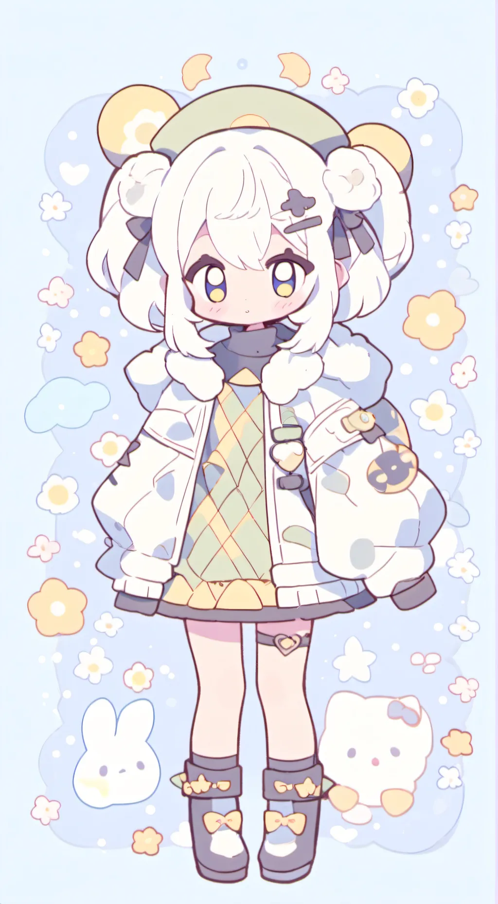 ai character: MHA×FNAF background