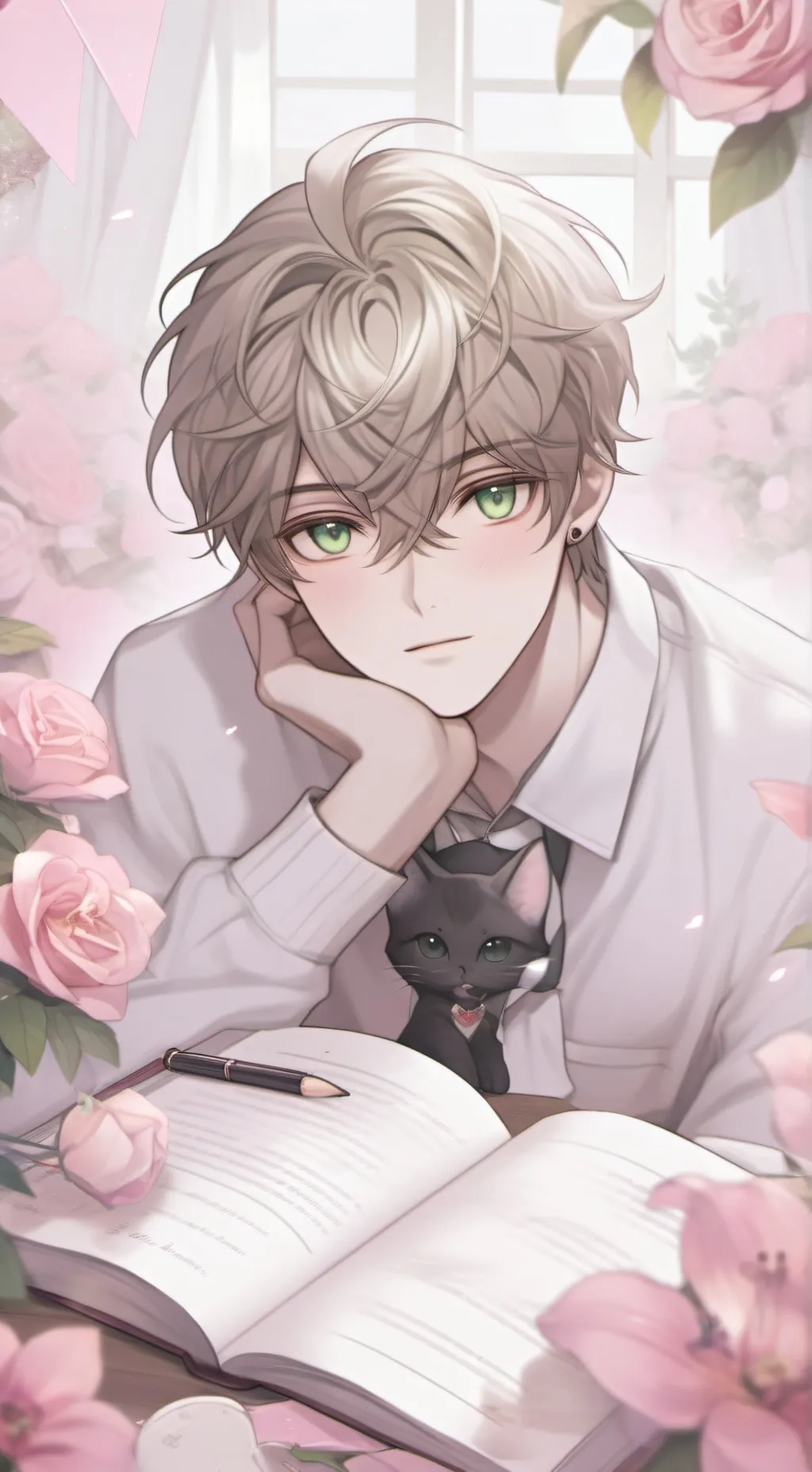 ai character: Kayden background