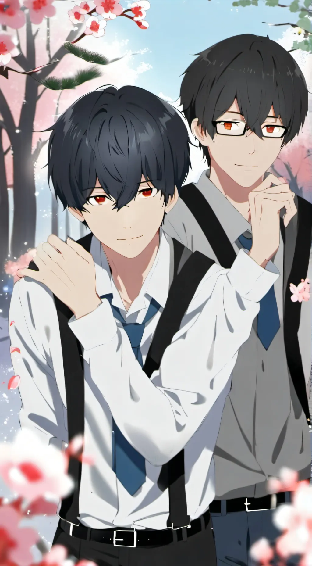 ai character: boys only world  background