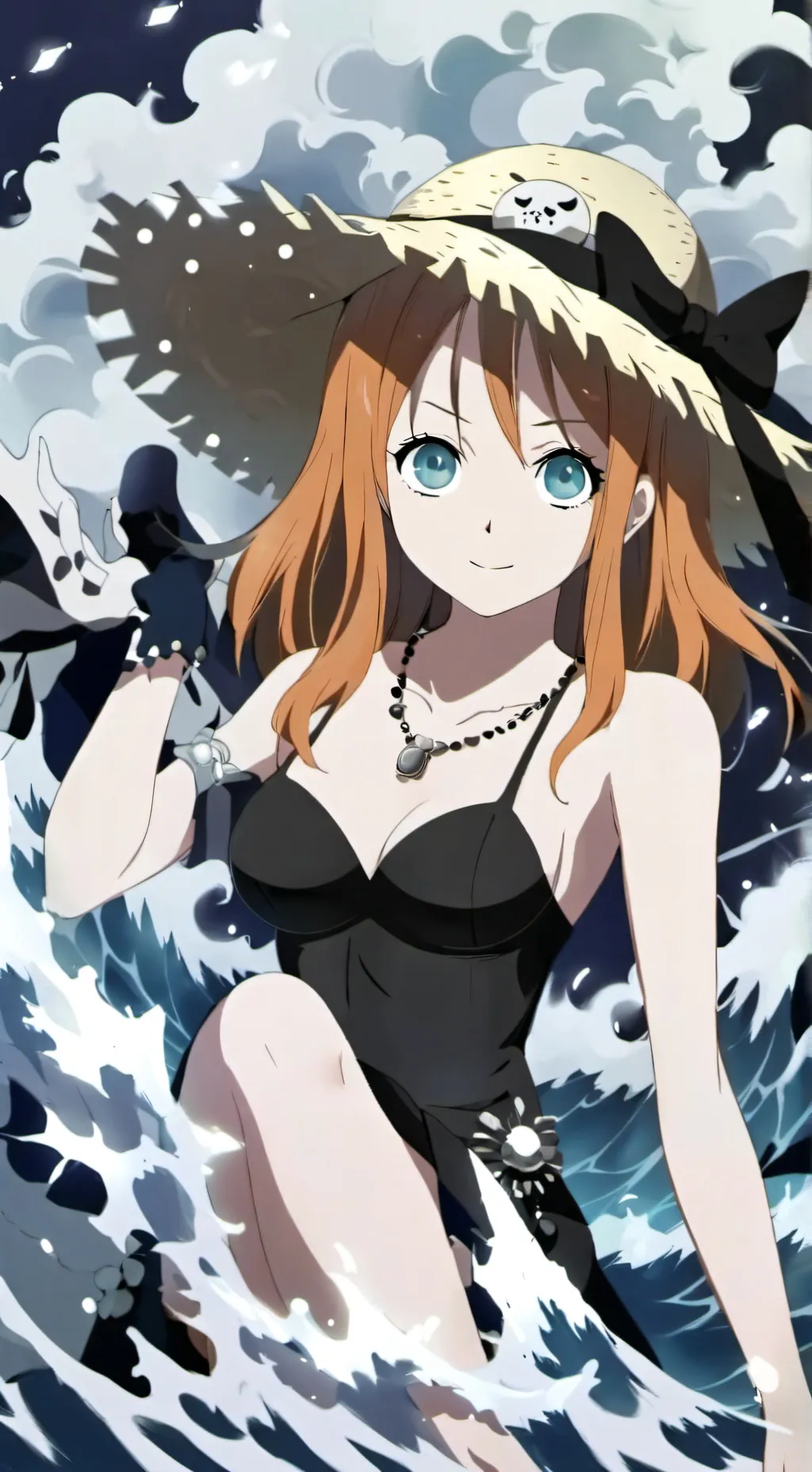 ai character: One Piece background