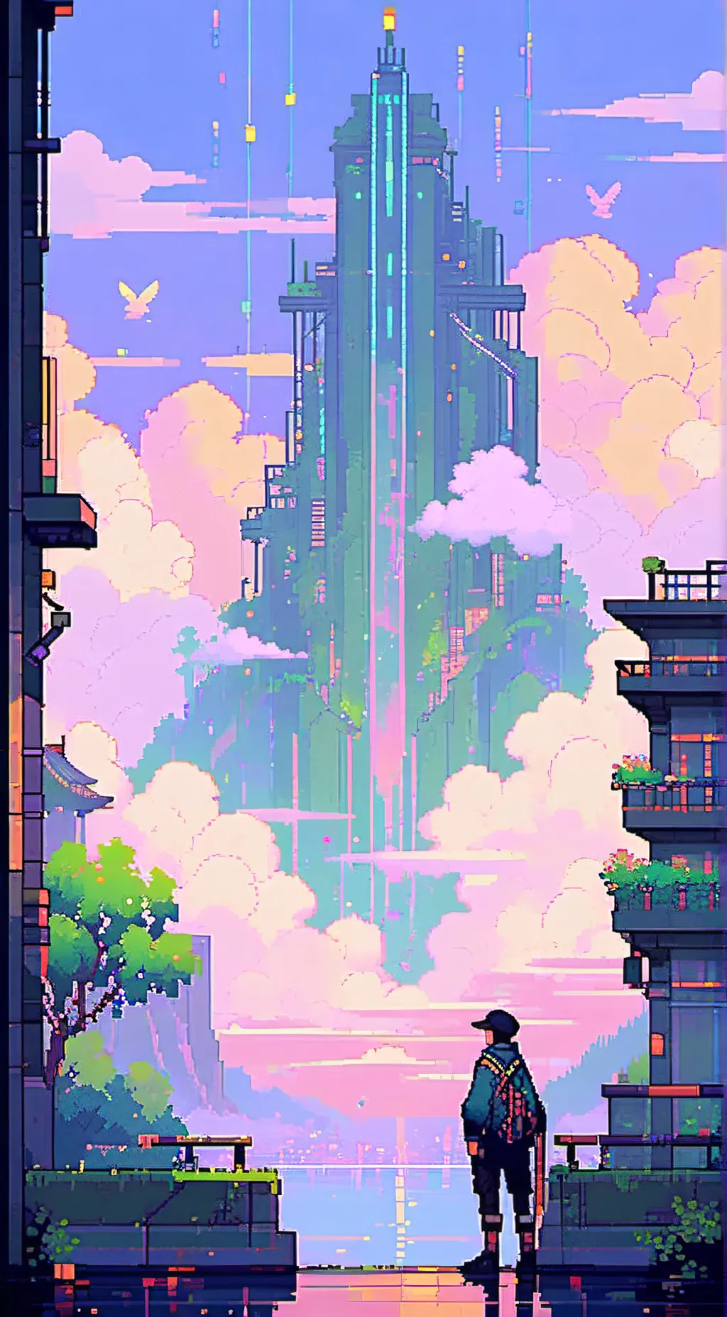 ai character: usa x Mexico  background