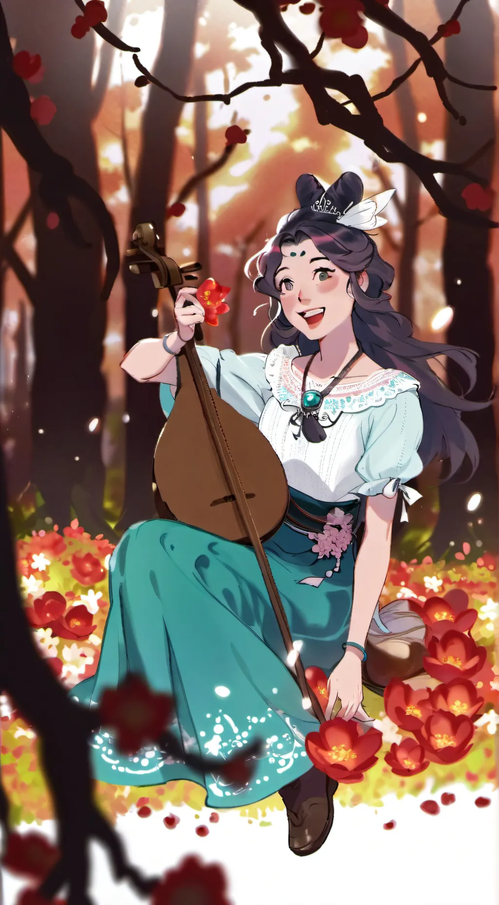 ai character: miry x celynnei    background