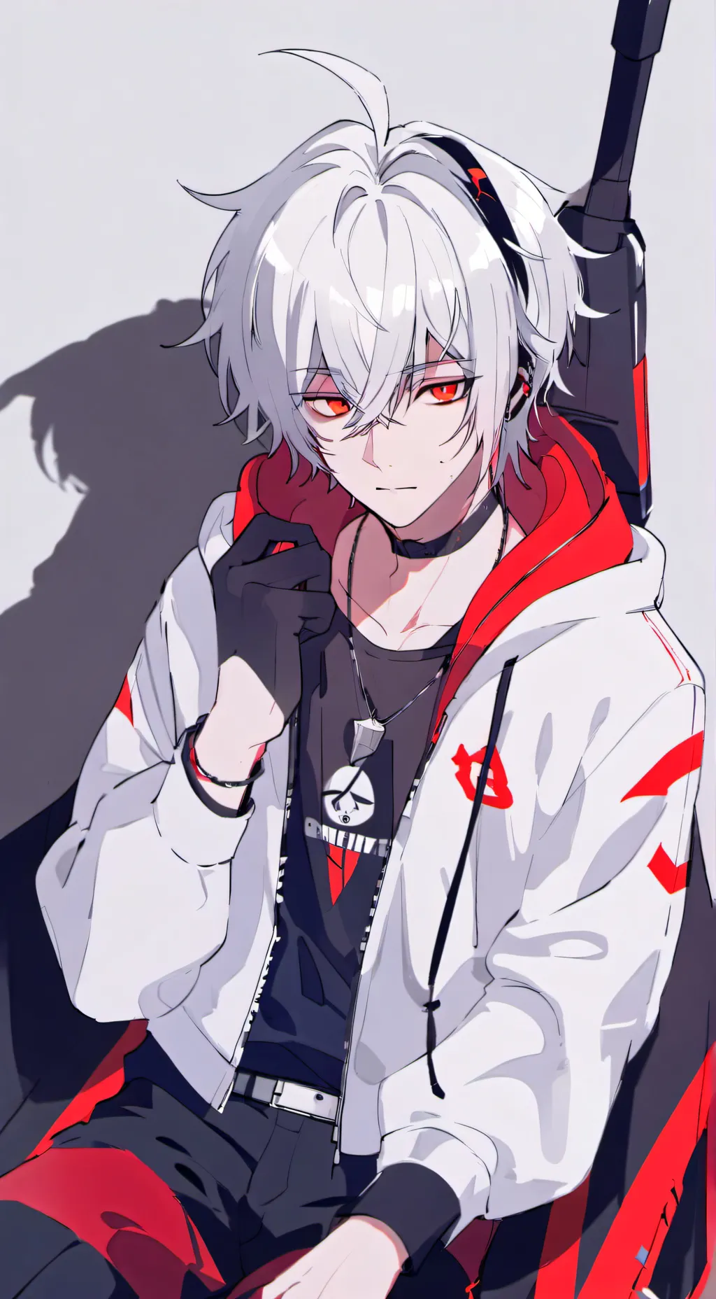 ai character: Xavier  background