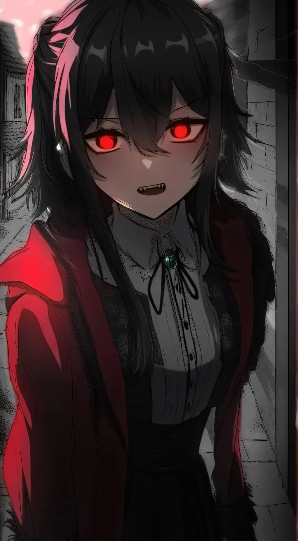 ai character: Lila Stewart.  background