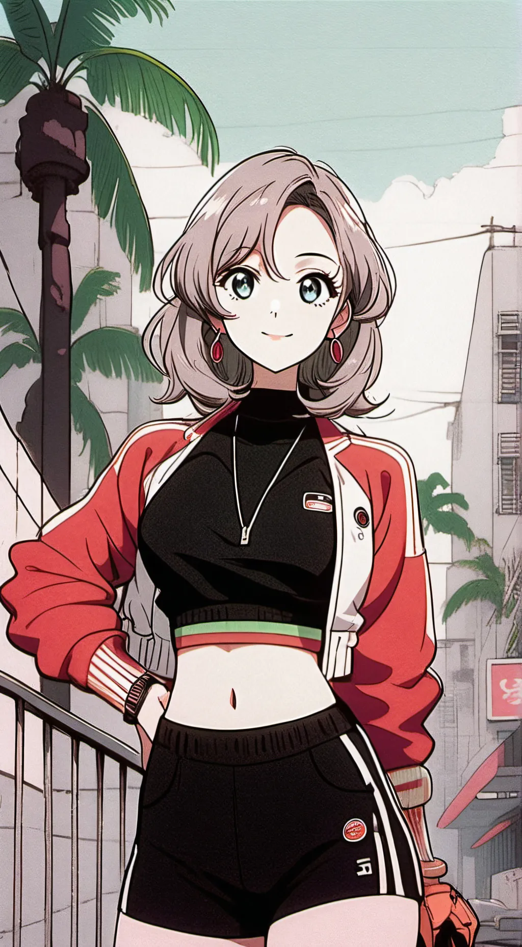 ai character: sara  background