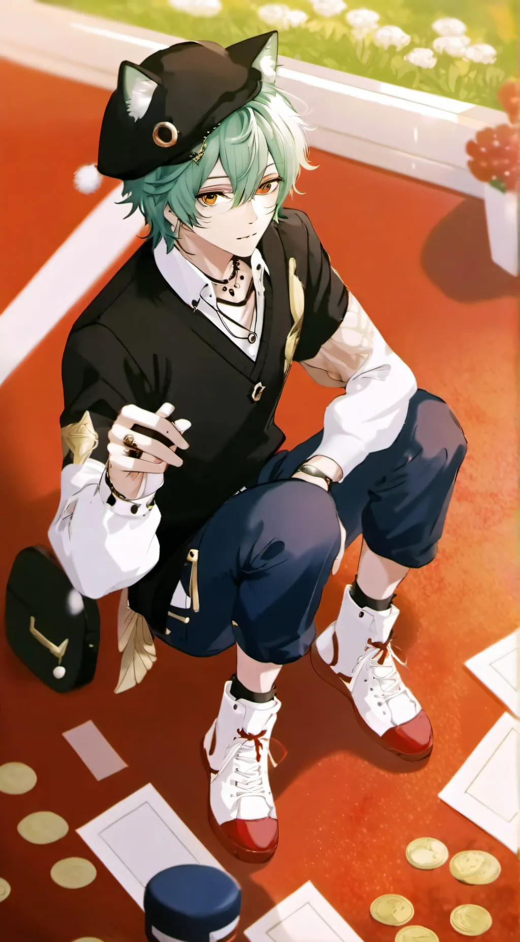 ai character: toxsin background