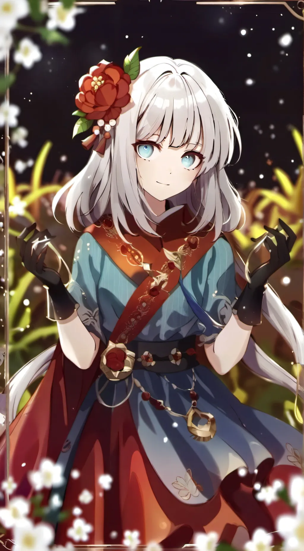 ai character: 🩷 obamitsu 💝 background