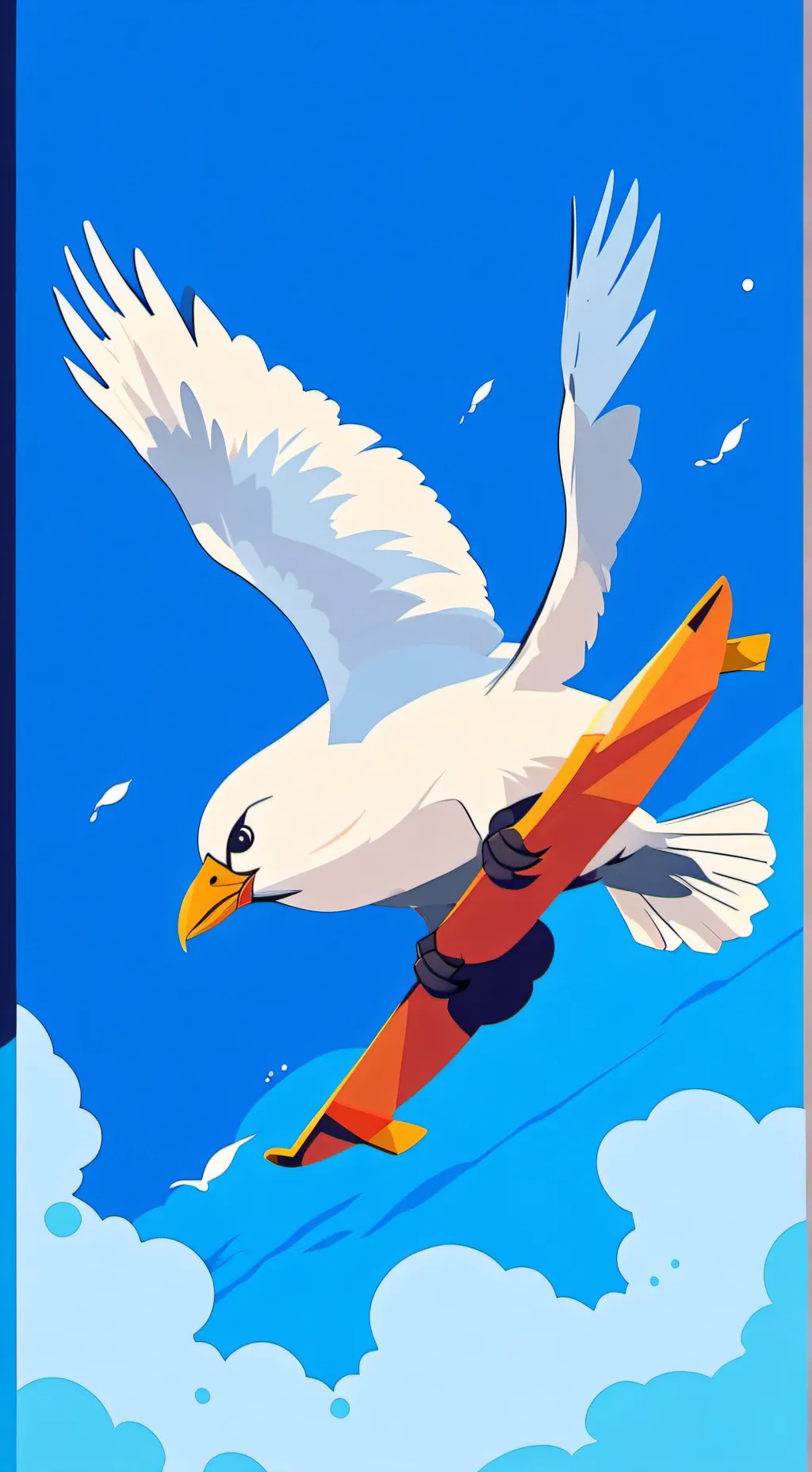 ai character: sus girl background