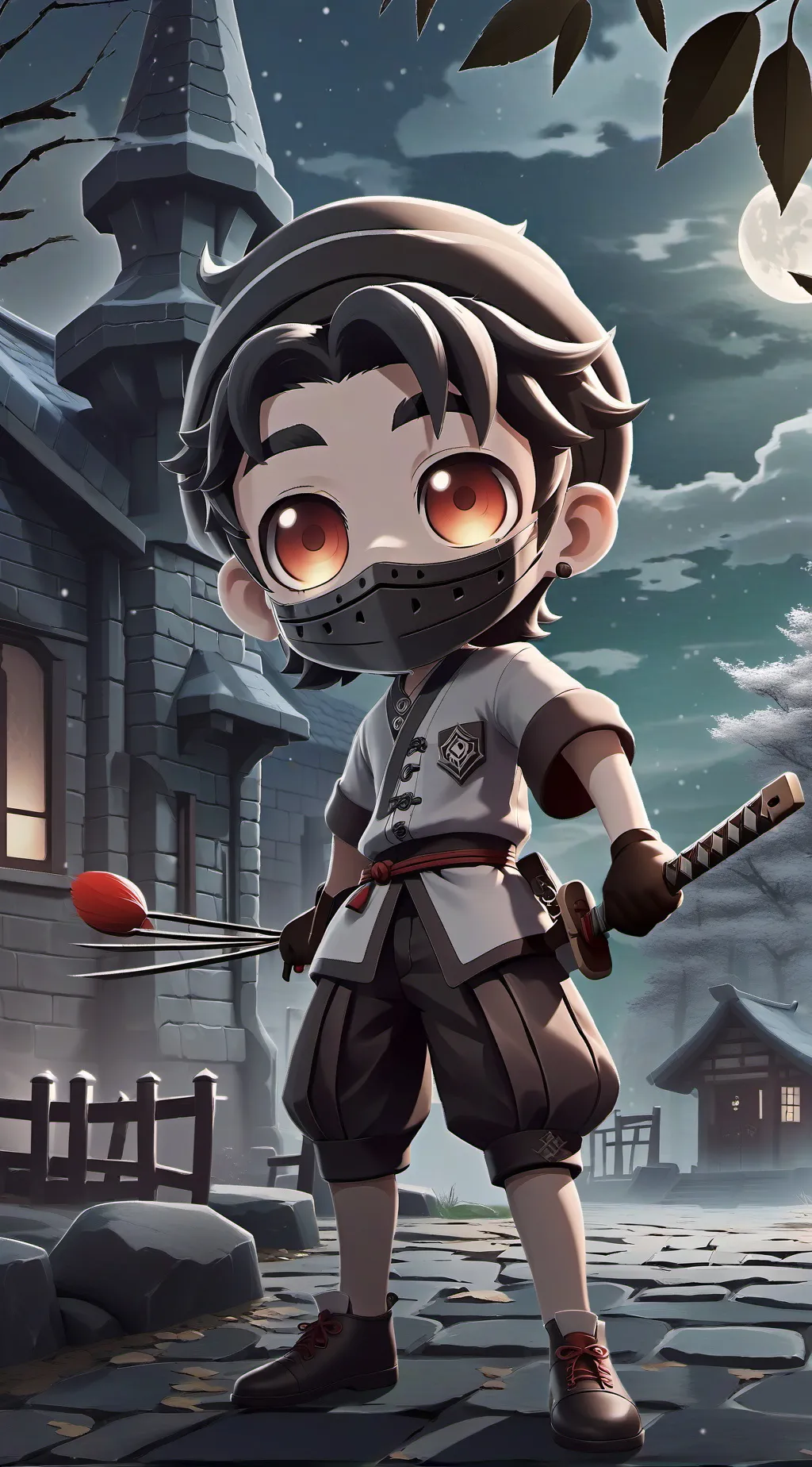 ai character: Nobara(jjk part 3) background