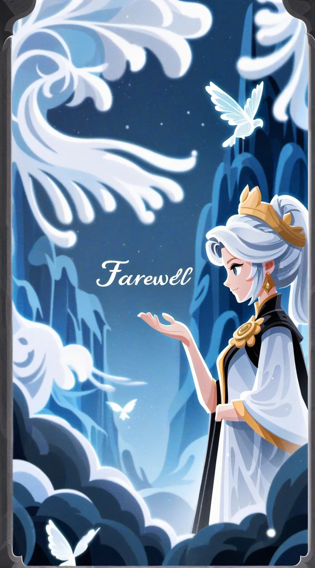 ai character: Farewell  background