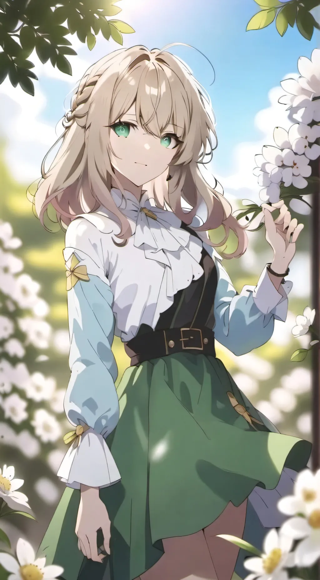 ai character: Cristal background