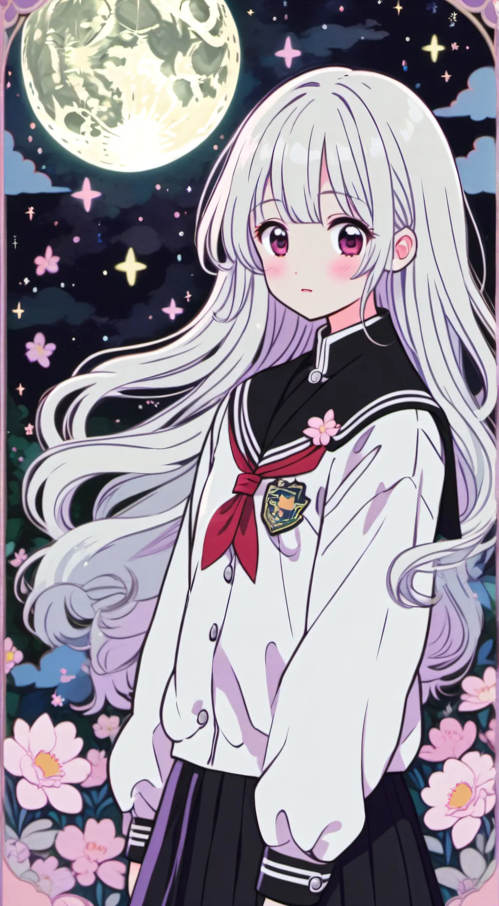 ai character: Megami's lil sis background