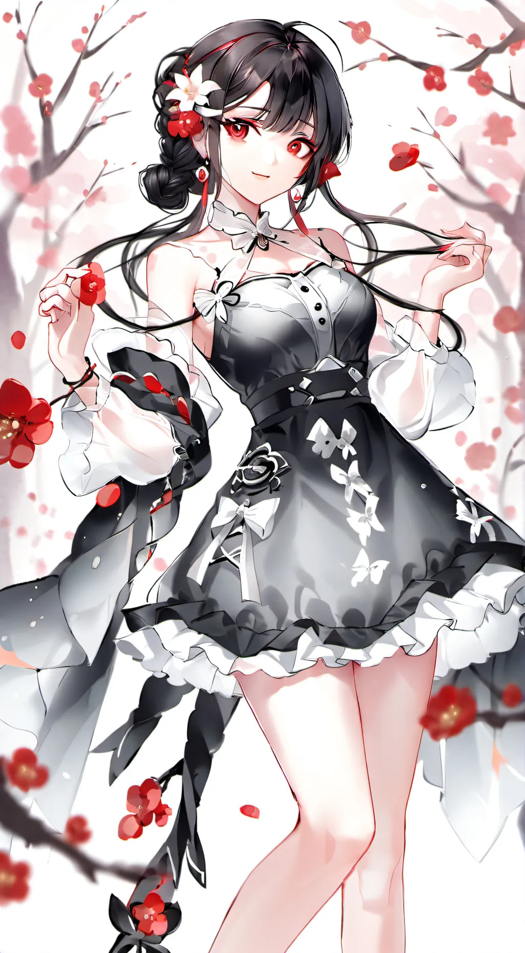 ai character: rose  background