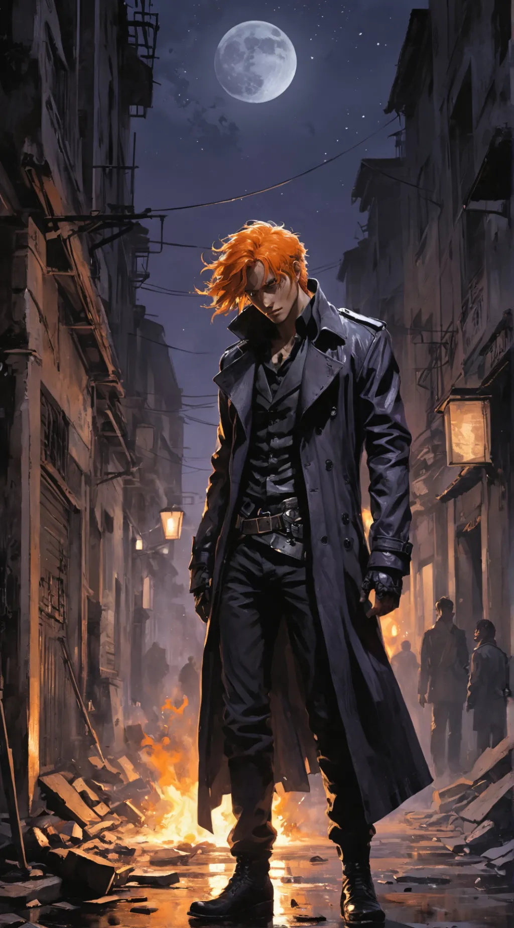 ai character: Kenia os  background