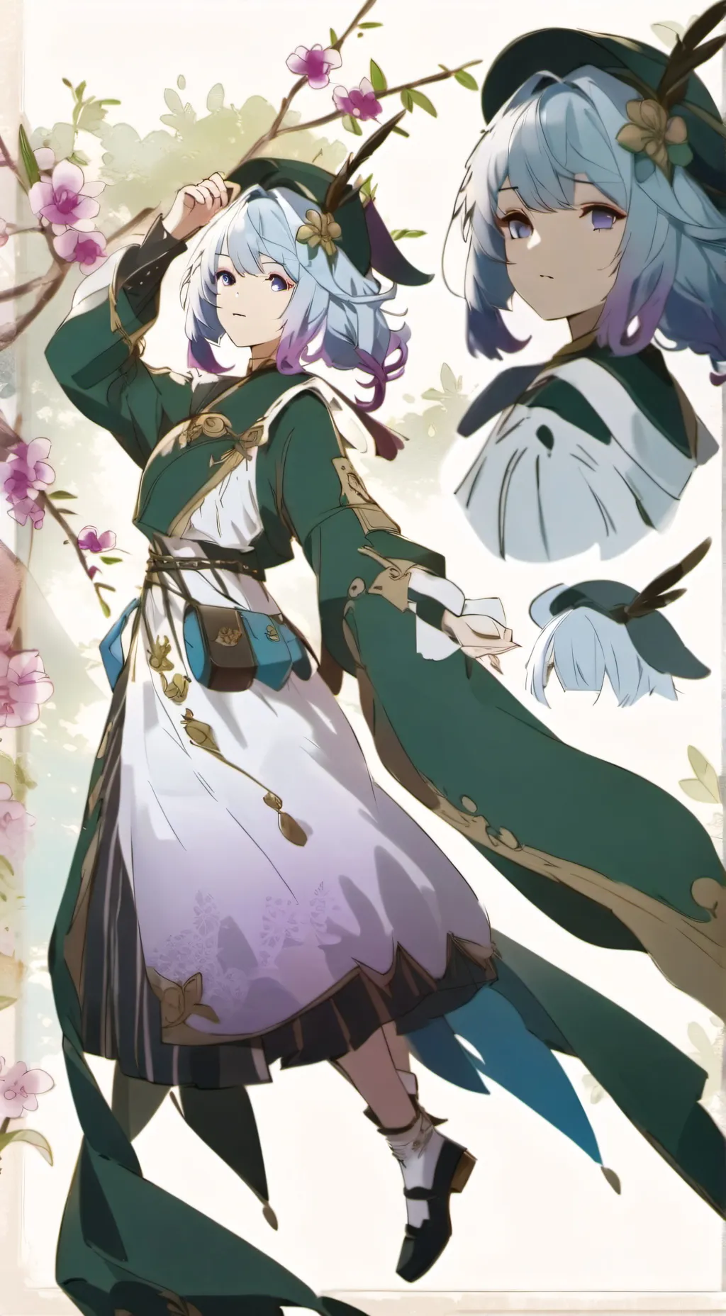 ai character: Nanami background