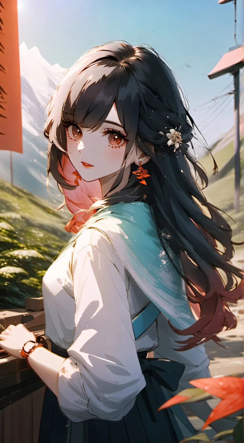 ai character: sprunki days background