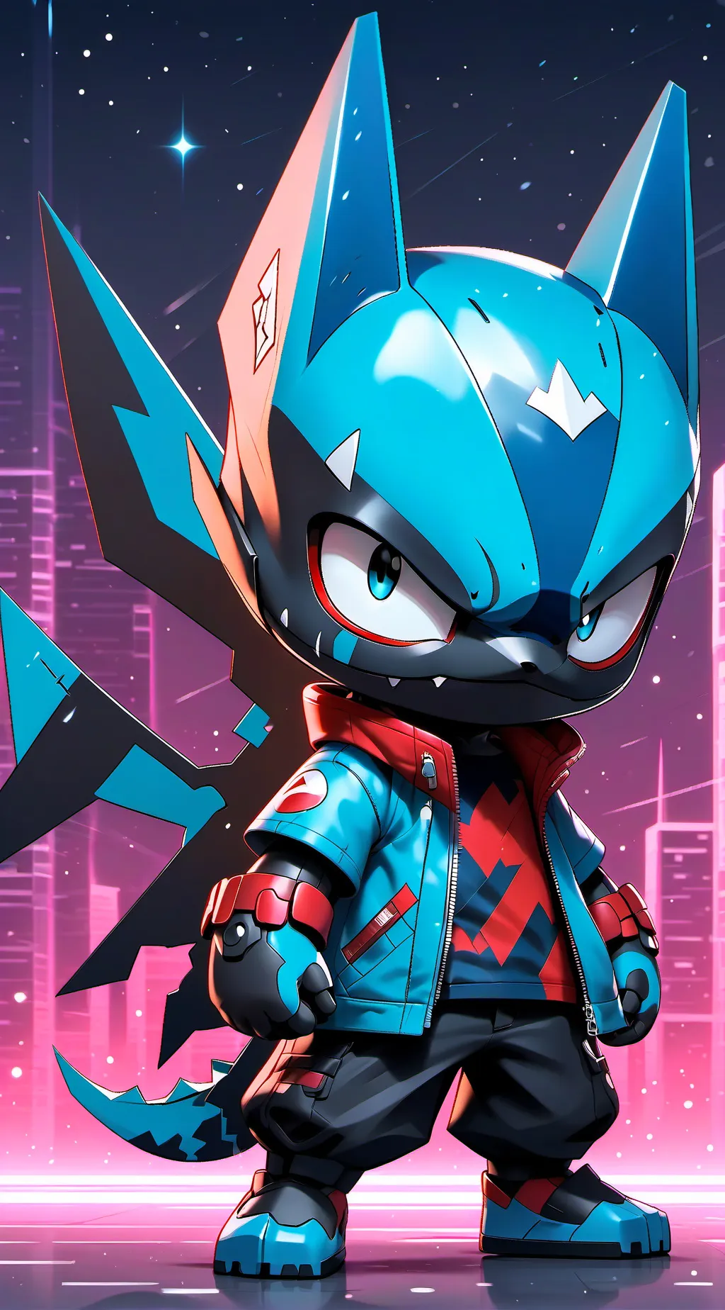 ai character: cursed melon background