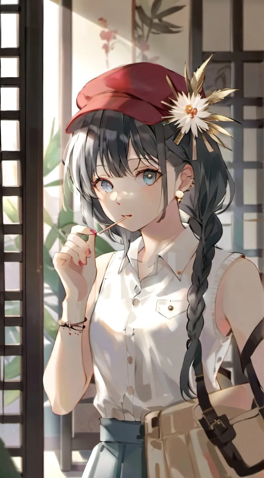 ai character: Singularity background