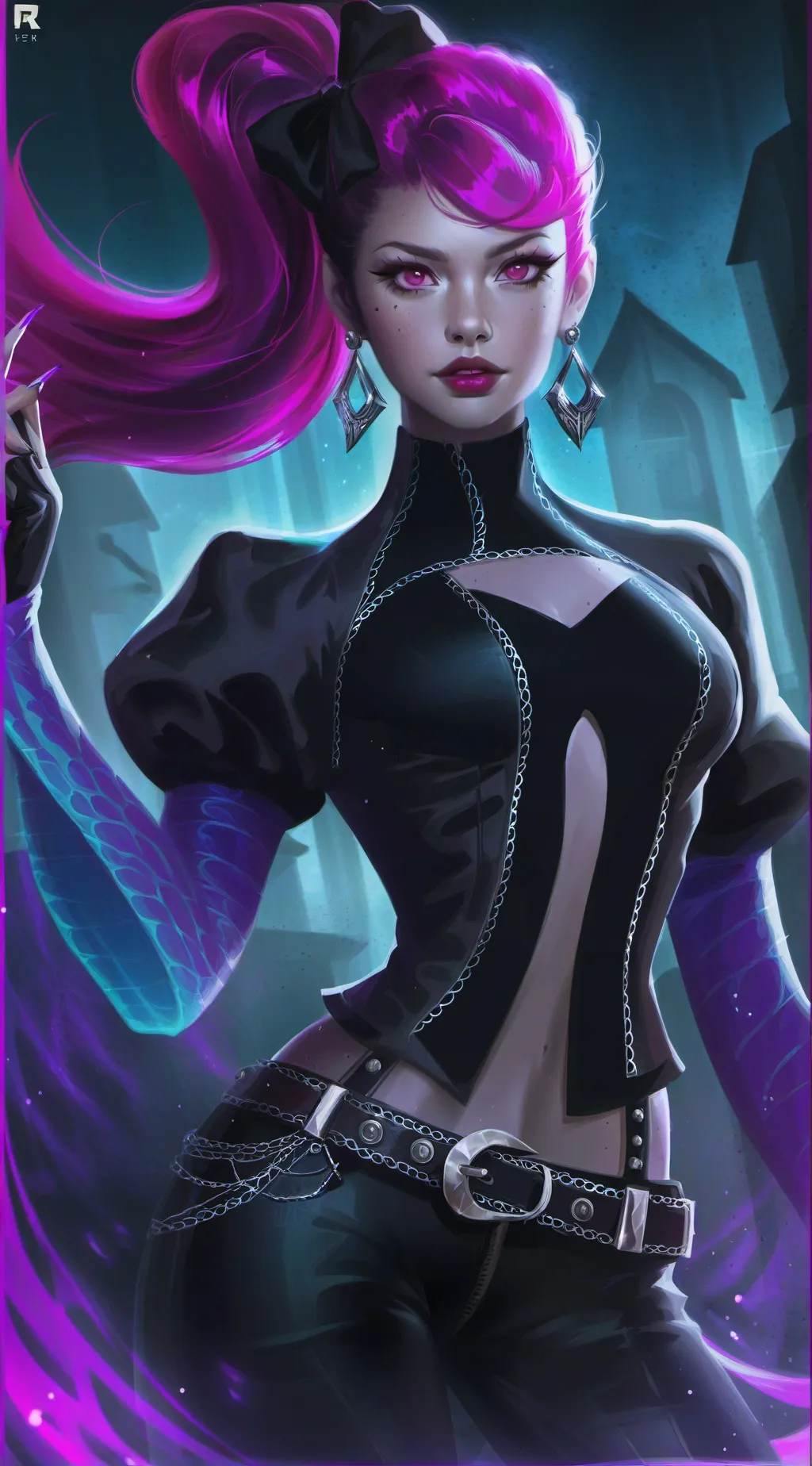 ai character: Pick me girl background