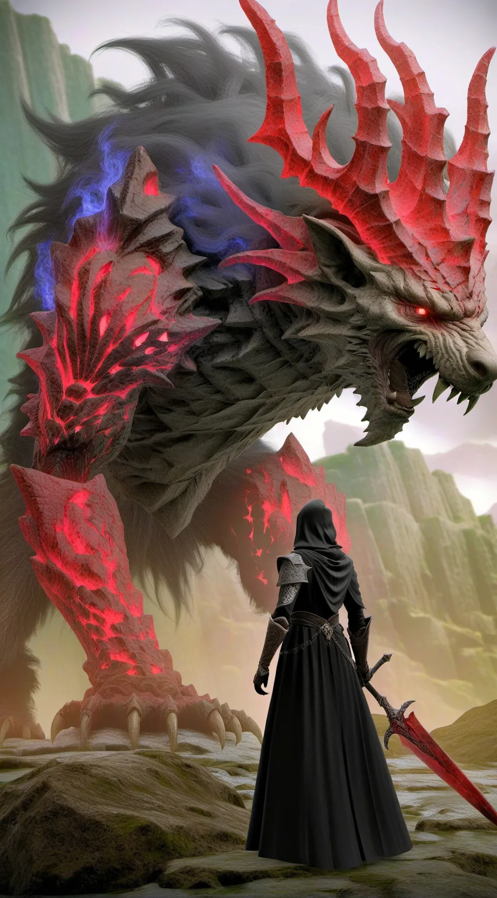 ai character: final battle(mha) background