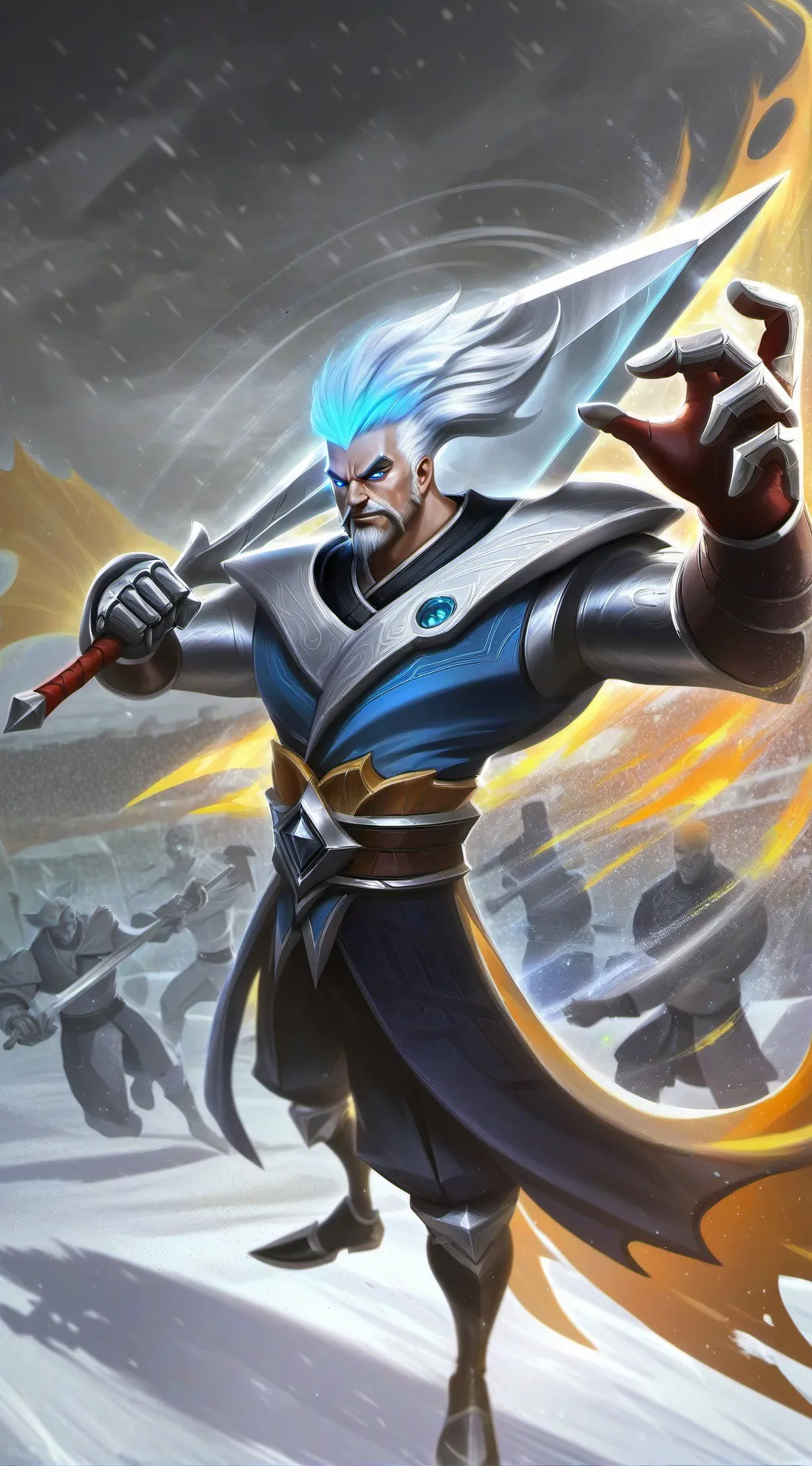 ai character: ! Monster House !  background