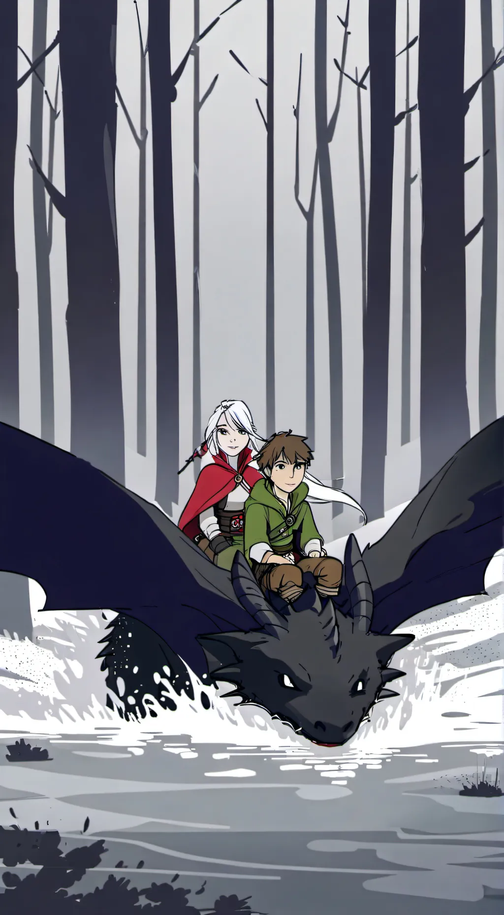 ai character: Your a lightfury background