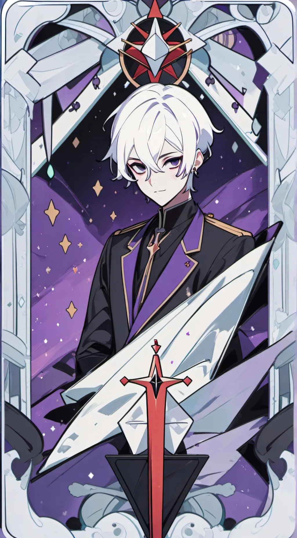 ai character: Alastor human  background