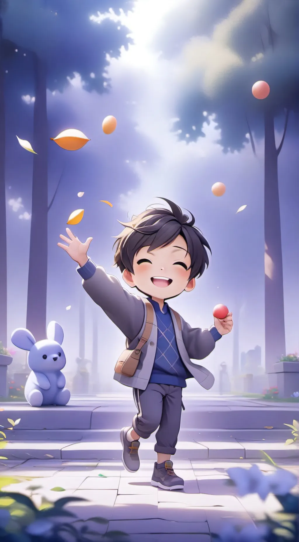 ai character: Sprout background