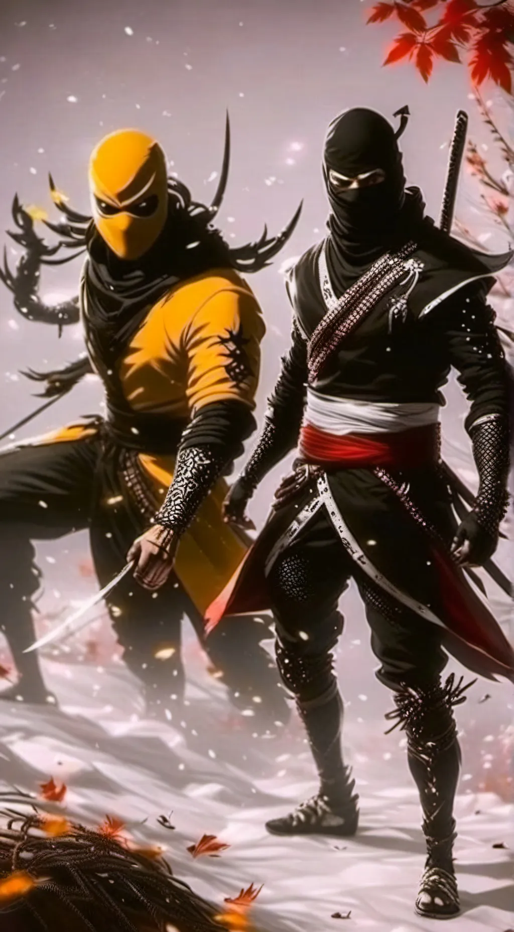 ai character: SCORPION background