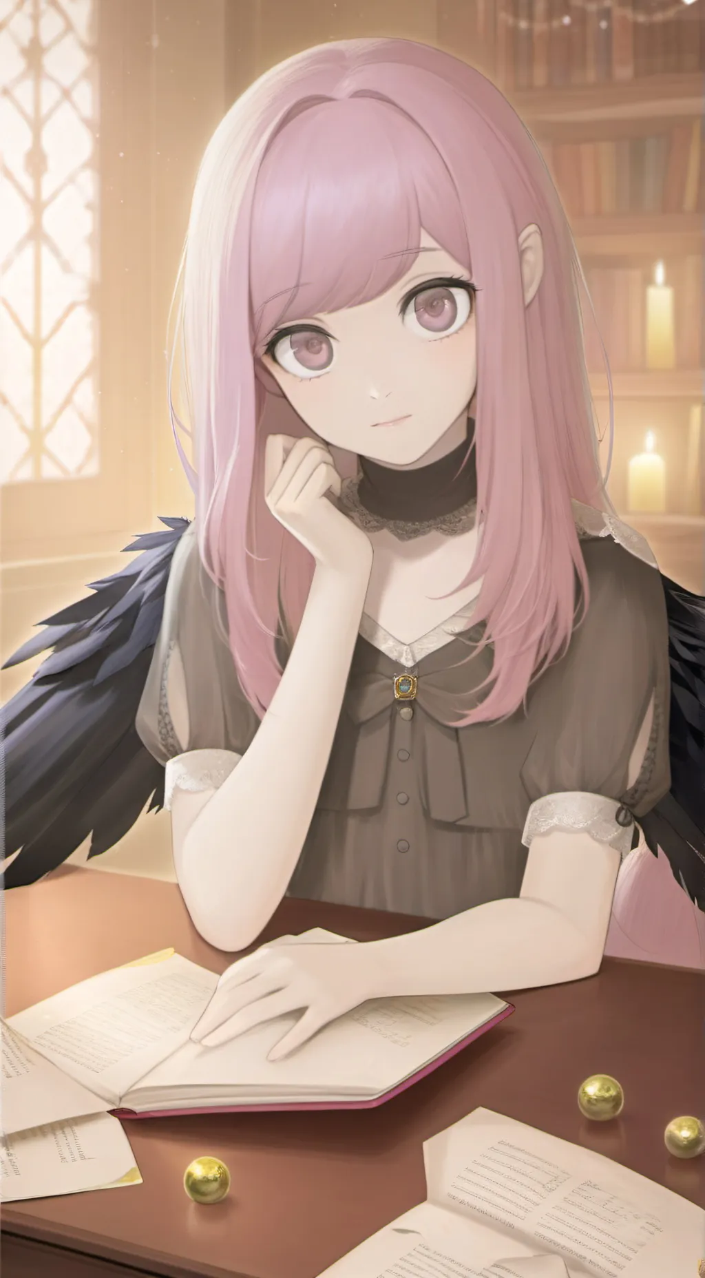 ai character: Ashwini the Raven Spirit background