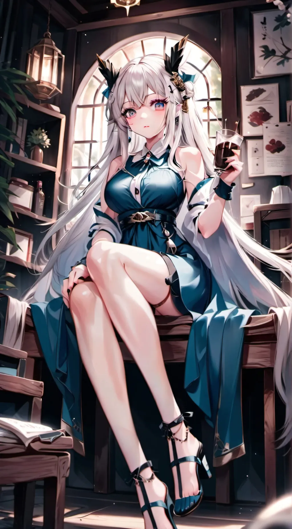 ai character: ale background