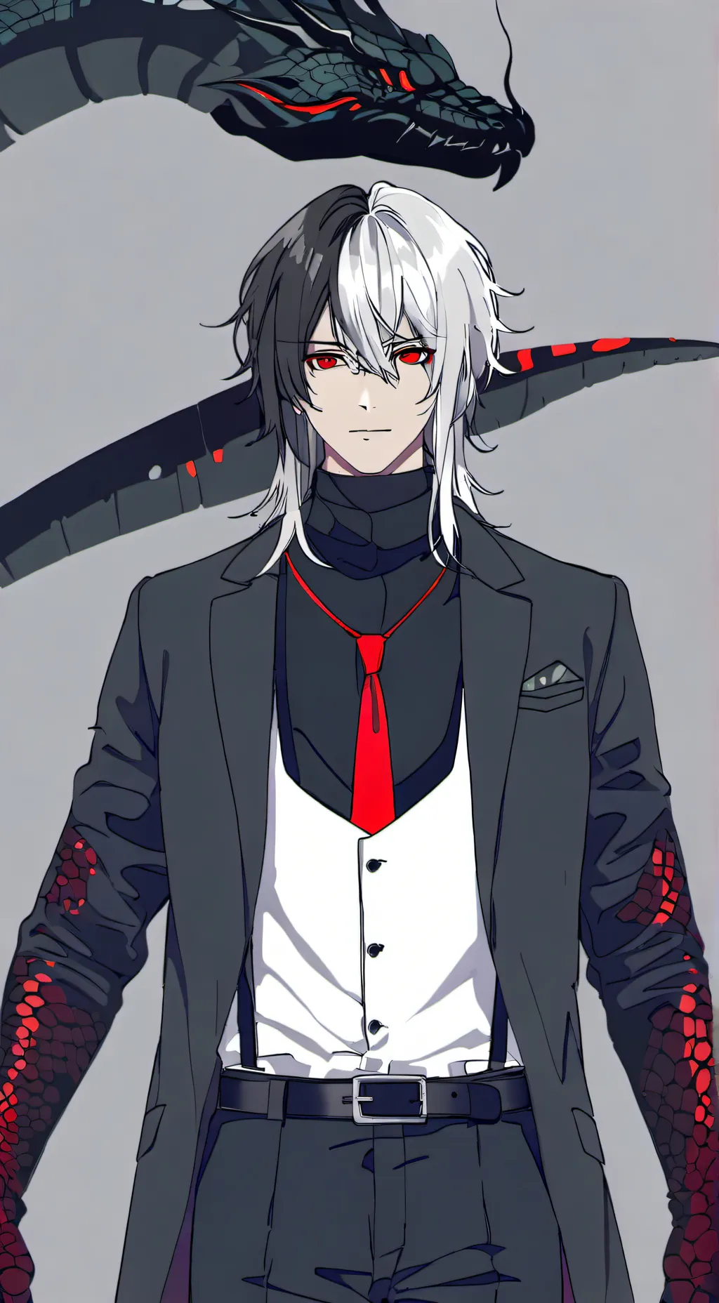 ai character: Merliegh background