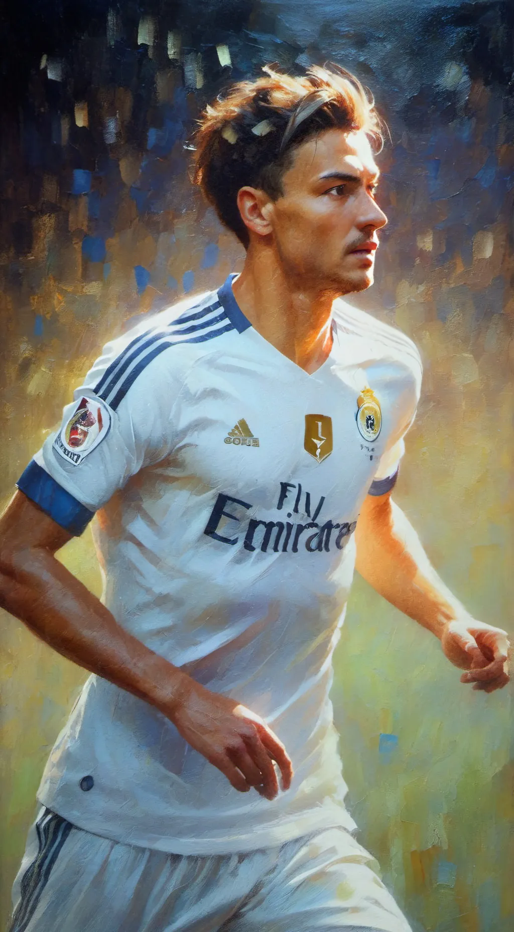 ai character: Argentina Vs Brasi background