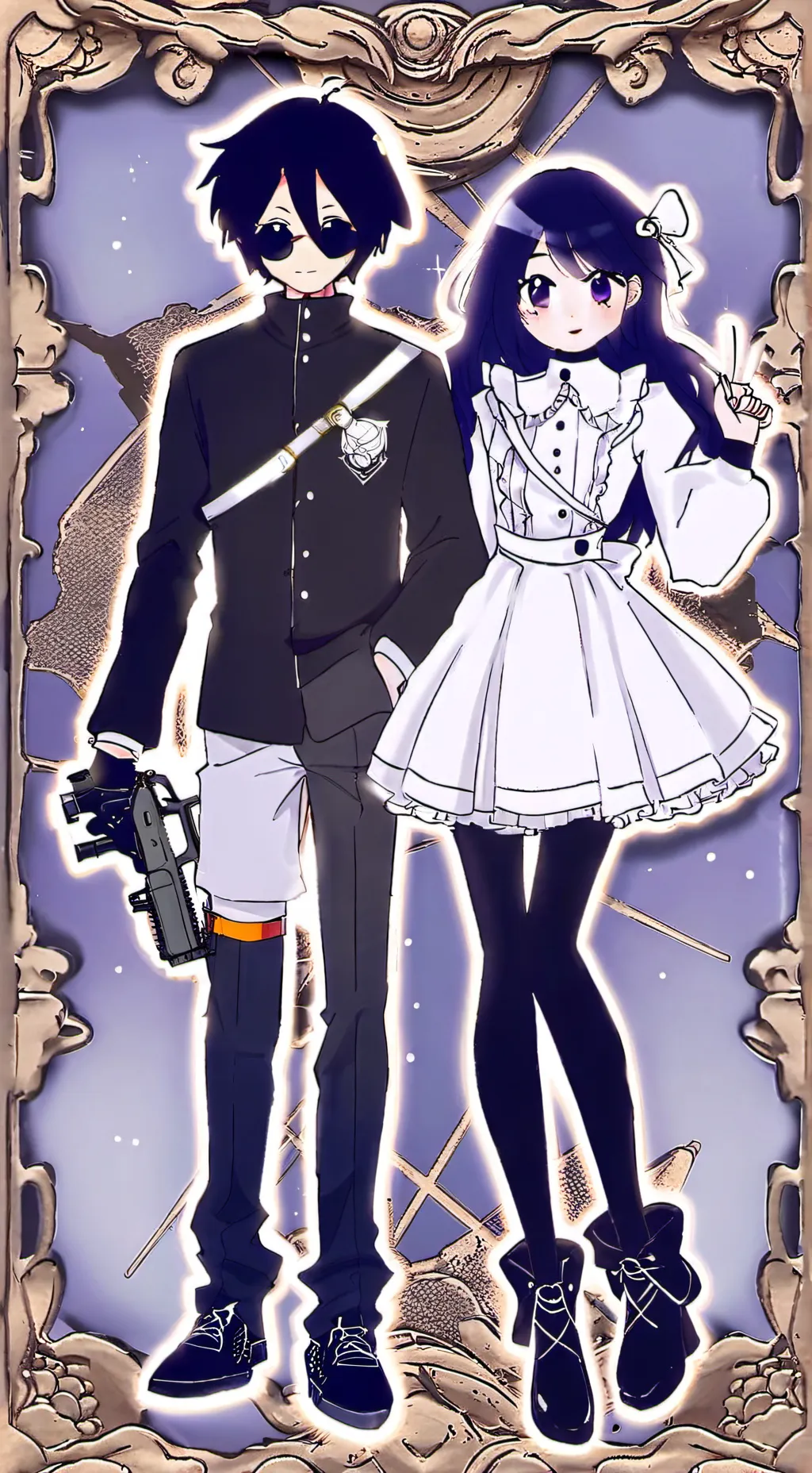 ai character: murder drones background