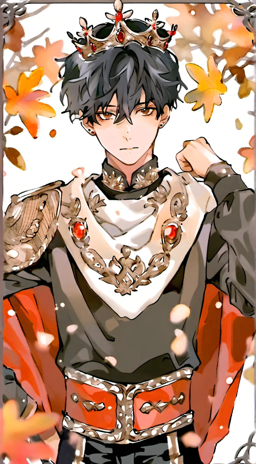 ai character: Sorrow ashwood background