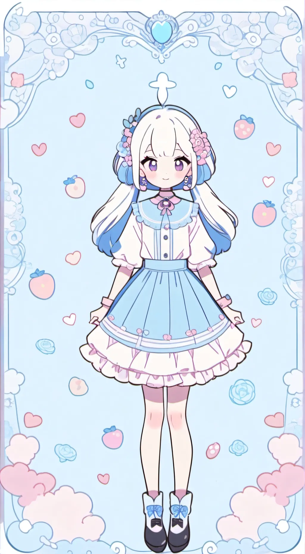 ai character: PAPAY! background