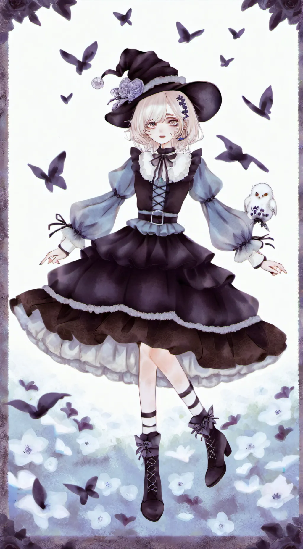 ai character: Miry☝ background