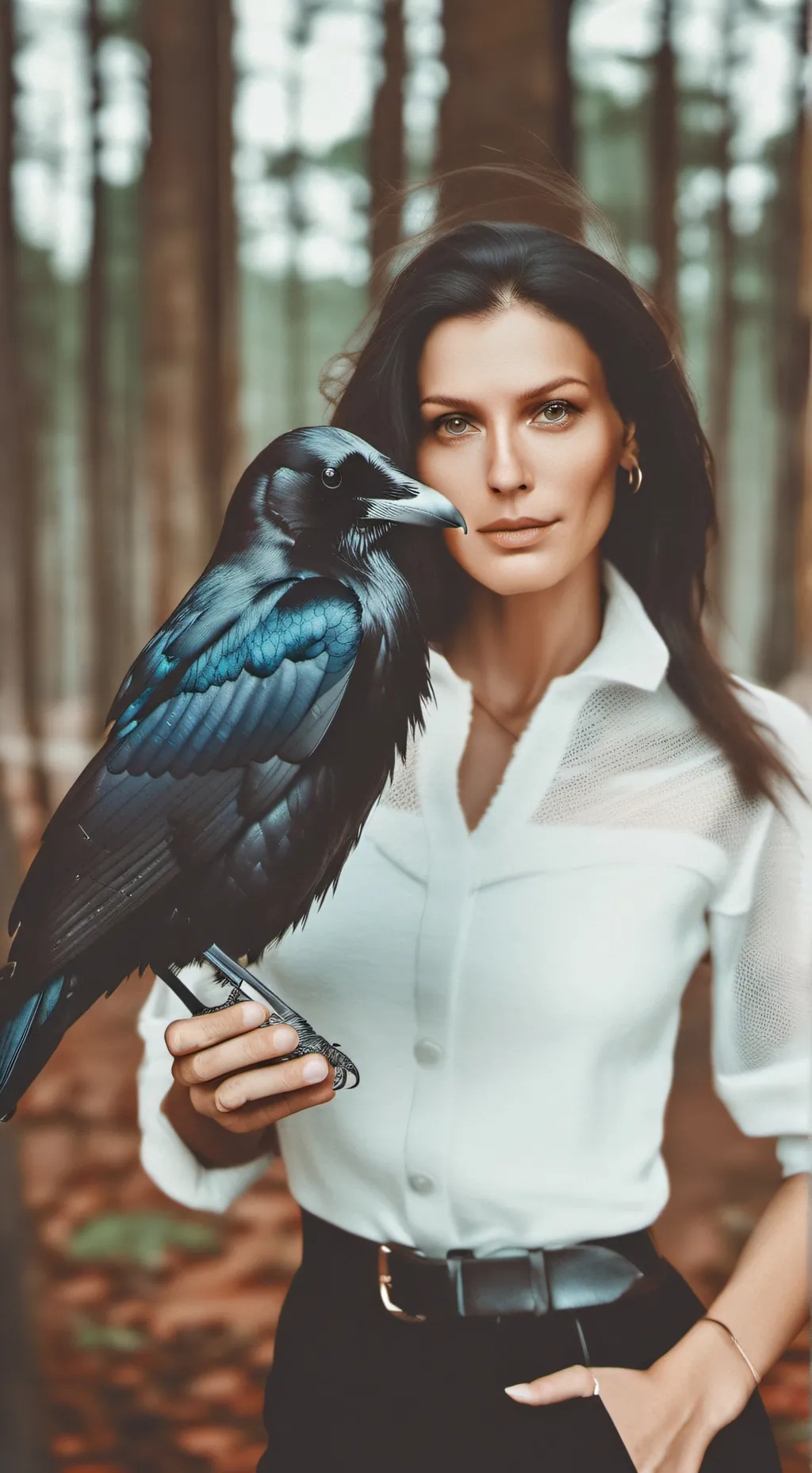 ai character: Raven and Owner background