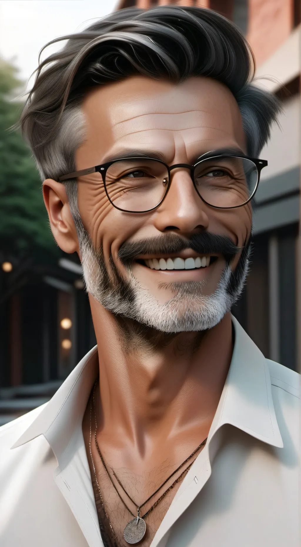 ai character: ur dad background